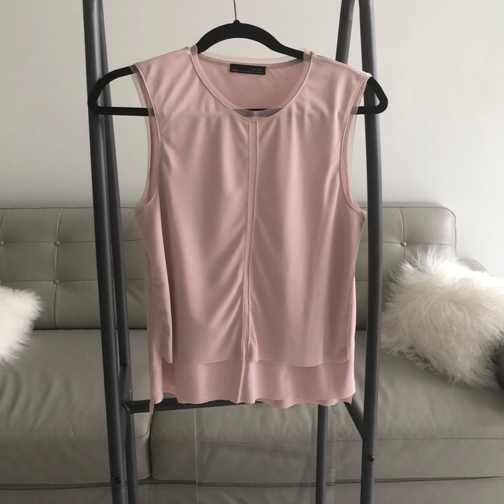 Zara pink top